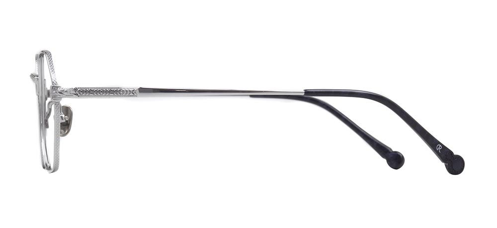 ROCOCO ROC 8610-C.02 Optik Genç Kadın Geometrik Çerçeveli Titanyum - 3