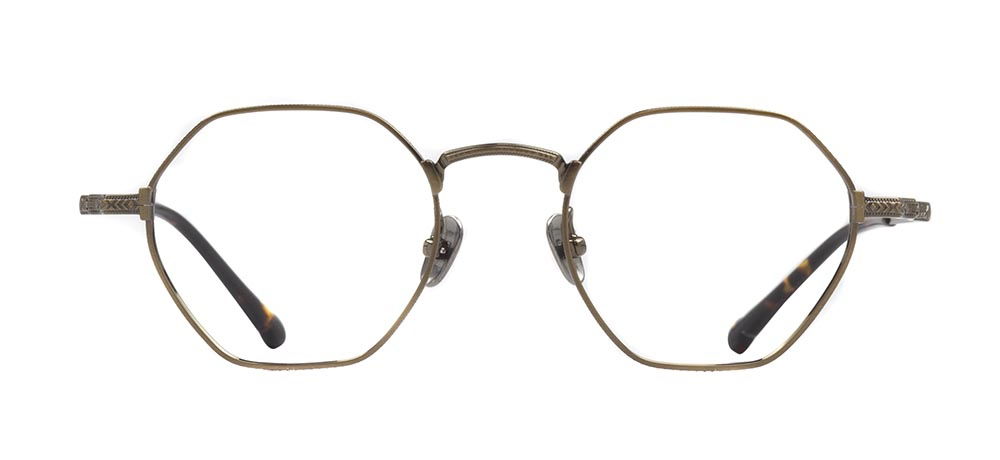 ROCOCO ROC 8610-C.03 Optik Genç Kadın Geometrik Çerçeveli Titanyum - 1