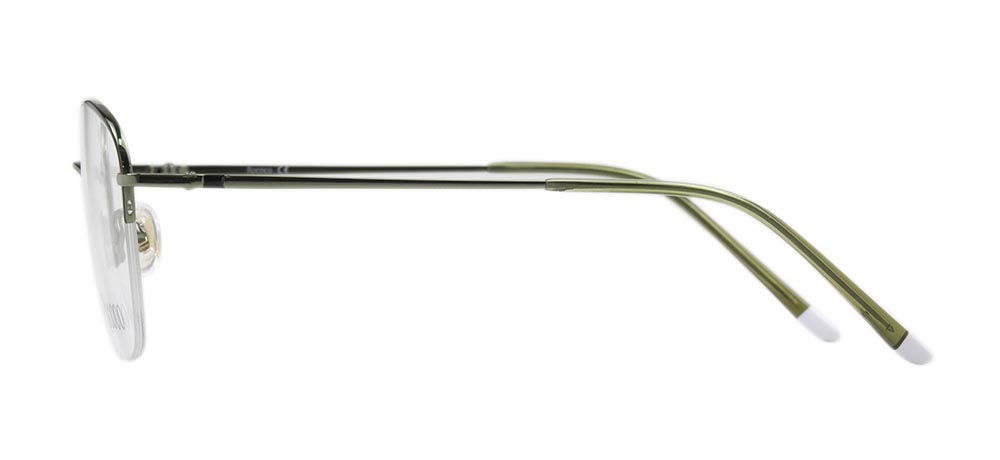 ROCOCO ROC 8651-C.03 Optik Genç,Yetişkin Kadın Oval Yarım Çerçeveli Titanyum - 3