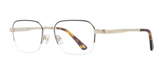 ROCOCO ROC 8652-C.01 Optik Genç,Yetişkin Erkek Köşeli Yarım Çerçeveli Titanyum - ROCOCO (1)