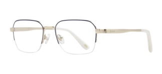 ROCOCO ROC 8652-C.02 Optik Genç,Yetişkin Erkek Köşeli Yarım Çerçeveli Titanyum - ROCOCO (1)