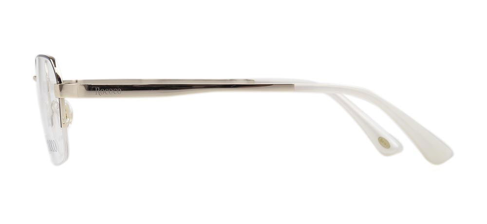 ROCOCO ROC 8652-C.02 Optik Genç,Yetişkin Erkek Köşeli Yarım Çerçeveli Titanyum - 3