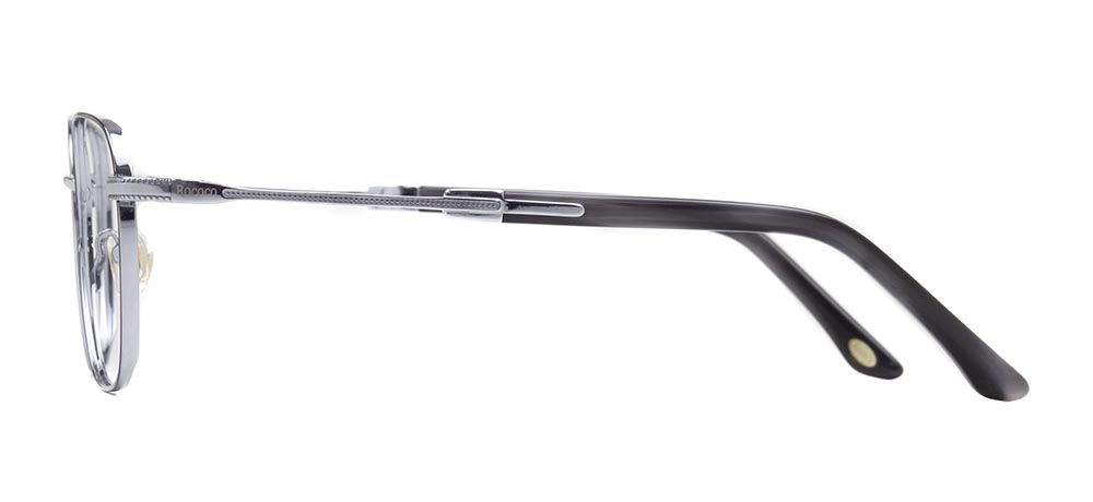 ROCOCO ROC 8653-C.02 Optik Genç,Yetişkin Erkek,Kadın,Unisex Köşeli Çerçeveli Titanyum - 3