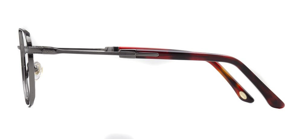 ROCOCO ROC 8653-C.03 Optik Genç,Yetişkin Erkek,Kadın,Unisex Köşeli Çerçeveli Titanyum - 3