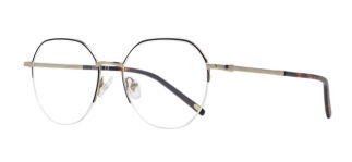 ROCOCO ROC 8655-C.01 Optik Genç Erkek,Kadın,Unisex Geometrik Yarım Çerçeveli Titanyum - ROCOCO (1)