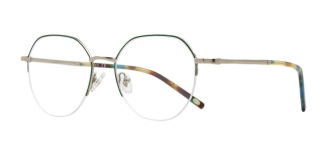 ROCOCO ROC 8655-C.03 Optik Genç Erkek,Kadın,Unisex Geometrik Yarım Çerçeveli Titanyum - ROCOCO (1)