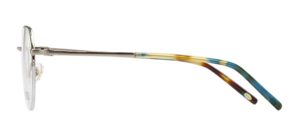 ROCOCO ROC 8655-C.03 Optik Genç Erkek,Kadın,Unisex Geometrik Yarım Çerçeveli Titanyum - 3