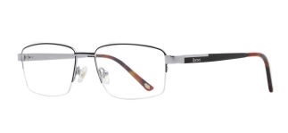 ROCOCO ROC 8656-C.01 Optik Genç,Yetişkin Erkek Köşeli Yarım Çerçeveli Titanyum - ROCOCO (1)