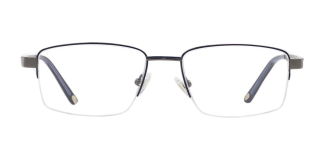 ROCOCO ROC 8656-C.02 Optik Genç,Yetişkin Erkek Köşeli Yarım Çerçeveli Titanyum - ROCOCO