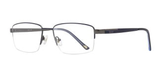 ROCOCO ROC 8656-C.02 Optik Genç,Yetişkin Erkek Köşeli Yarım Çerçeveli Titanyum - ROCOCO (1)