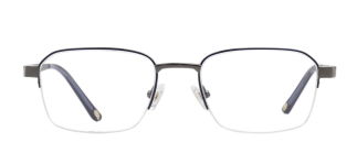 ROCOCO ROC 8657-C.02 Optik Genç,Yetişkin Erkek Köşeli Yarım Çerçeveli Titanyum - ROCOCO