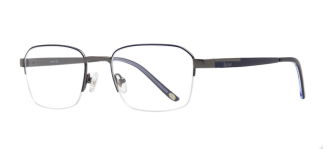 ROCOCO ROC 8657-C.02 Optik Genç,Yetişkin Erkek Köşeli Yarım Çerçeveli Titanyum - ROCOCO (1)