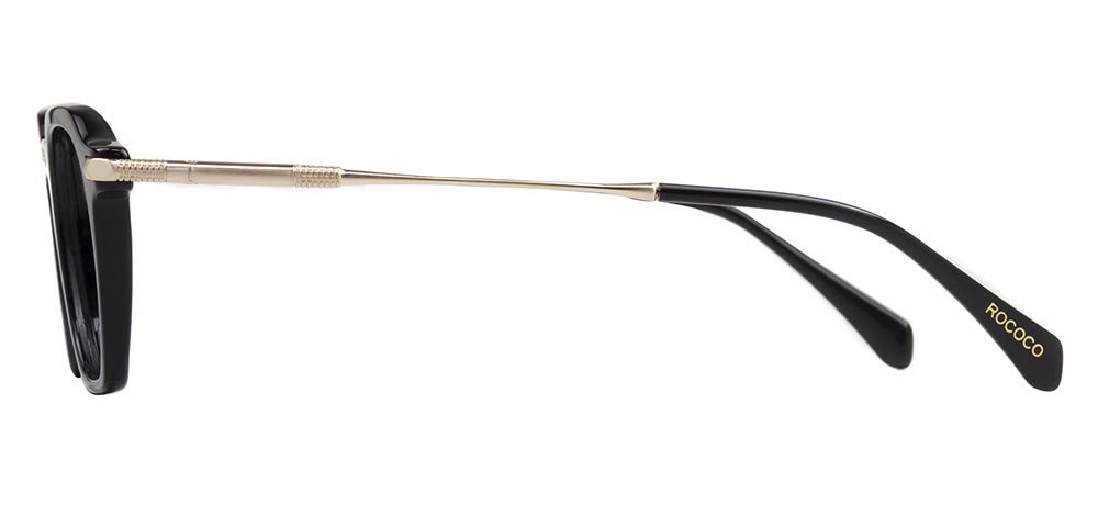 ROCOCO ROC 8663-C.01 Optik Genç Erkek,Kadın,Unisex Oval Çerçeveli Asetat - 3