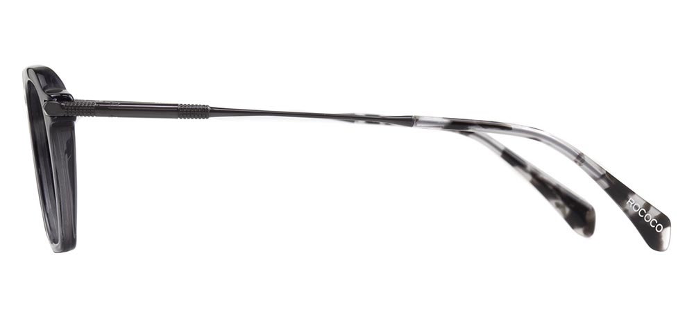 ROCOCO ROC 8663-C.03 Optik Genç Erkek,Kadın,Unisex Oval Çerçeveli Asetat - 3