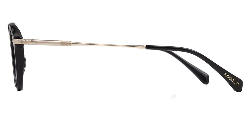 ROCOCO ROC 8664-C.01 Optik Genç Erkek,Kadın,Unisex Oval Çerçeveli Asetat - 3