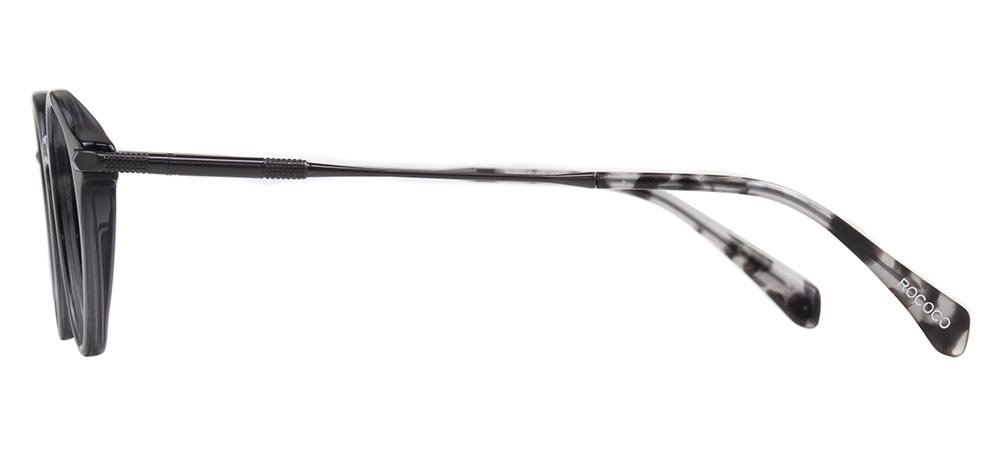ROCOCO ROC 8664-C.03 Optik Genç Erkek,Kadın,Unisex Oval Çerçeveli Asetat - 3