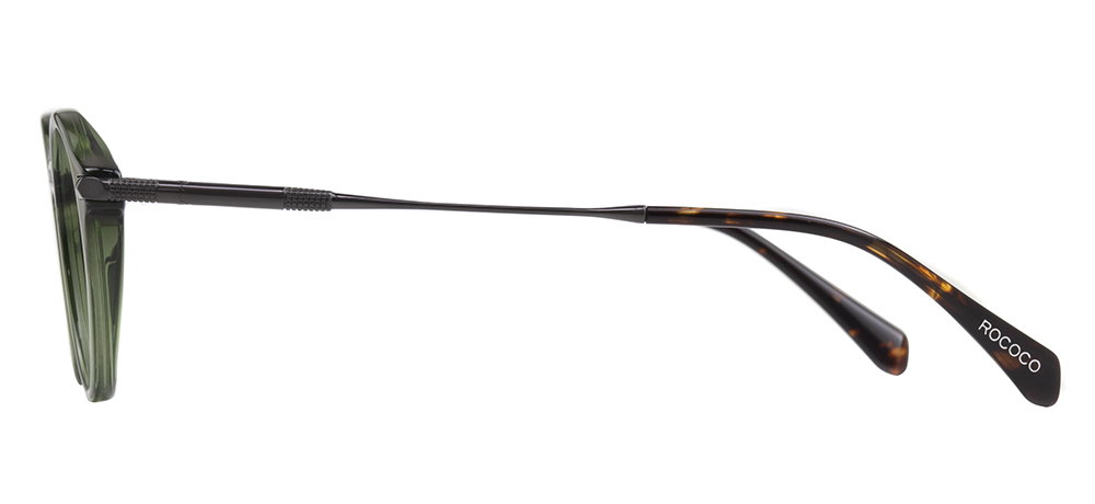 ROCOCO ROC 8664-C.04 Optik Genç Erkek,Kadın,Unisex Oval Çerçeveli Asetat - 3