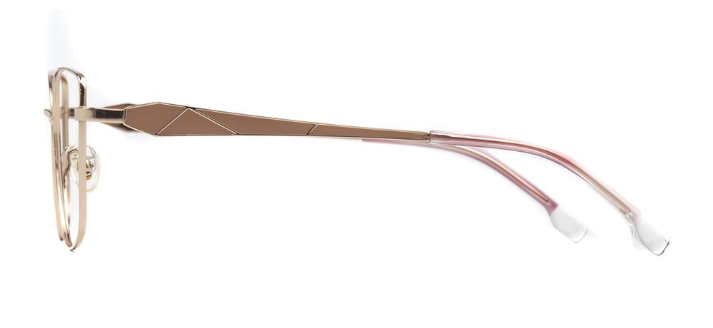 ROCOCO ROC 8671-C.01 Optik Genç,Yetişkin Kadın Çekik Çerçeveli Titanyum - 3