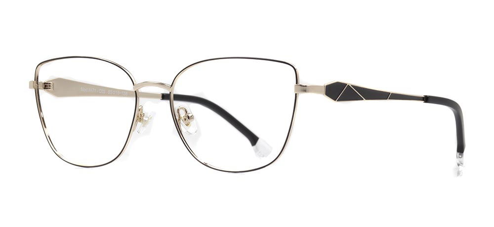 ROCOCO ROC 8671-C.03 Optik Genç,Yetişkin Kadın Çekik Çerçeveli Titanyum - 2