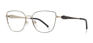 ROCOCO ROC 8671-C.03 Optik Genç,Yetişkin Kadın Çekik Çerçeveli Titanyum - ROCOCO (1)