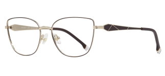 ROCOCO ROC 8671-C.05 Optik Genç Kadın Çekik Çerçeveli Titanyum - ROCOCO (1)