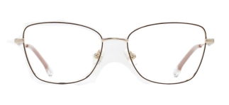 ROCOCO ROC 8673-C.01 Optik Genç Kadın Çekik Çerçeveli Titanyum - ROCOCO