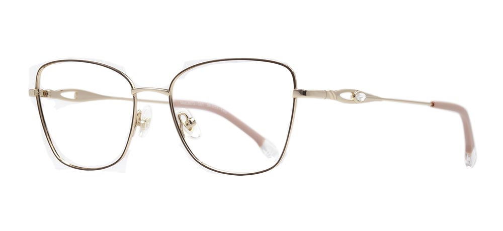 ROCOCO ROC 8673-C.01 Optik Genç Kadın Çekik Çerçeveli Titanyum - 2