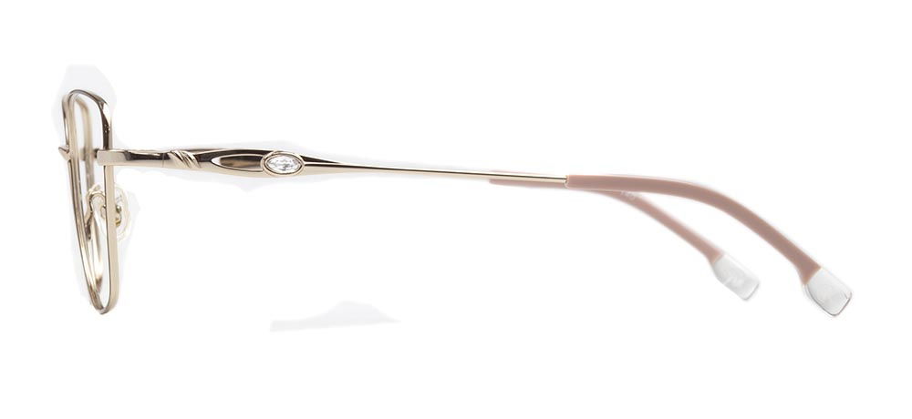 ROCOCO ROC 8673-C.01 Optik Genç Kadın Çekik Çerçeveli Titanyum - 3