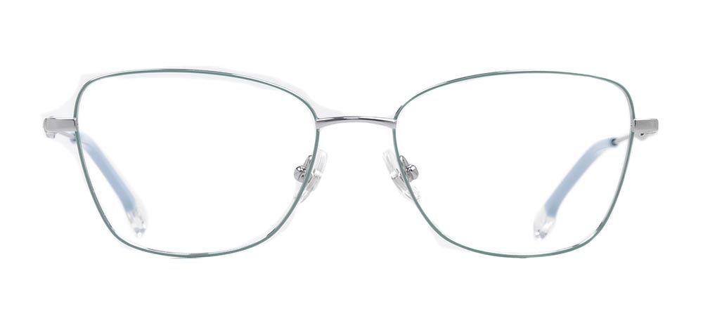 ROCOCO ROC 8673-C.02 Optik Genç Kadın Çekik Çerçeveli Titanyum - 1