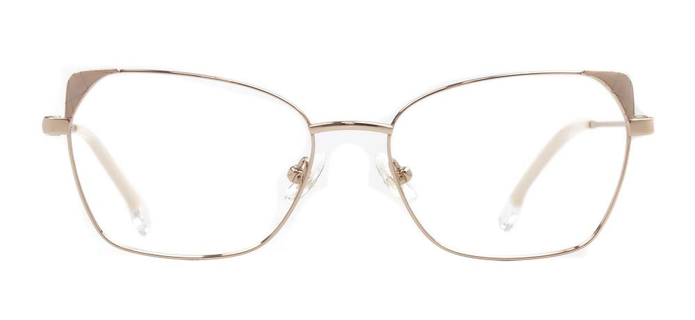 ROCOCO ROC 8674-C.01 Optik Genç Kadın Çekik Çerçeveli Titanyum - 1