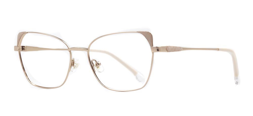 ROCOCO ROC 8674-C.01 Optik Genç Kadın Çekik Çerçeveli Titanyum - 2