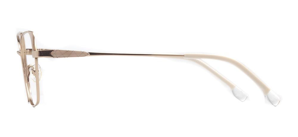 ROCOCO ROC 8674-C.01 Optik Genç Kadın Çekik Çerçeveli Titanyum - 3