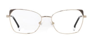 ROCOCO ROC 8674-C.02 Optik Genç Kadın Çekik Çerçeveli Titanyum - ROCOCO