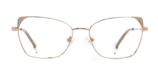 ROCOCO ROC 8674-C.04 Optik Genç Kadın Çekik Çerçeveli Titanyum - ROCOCO