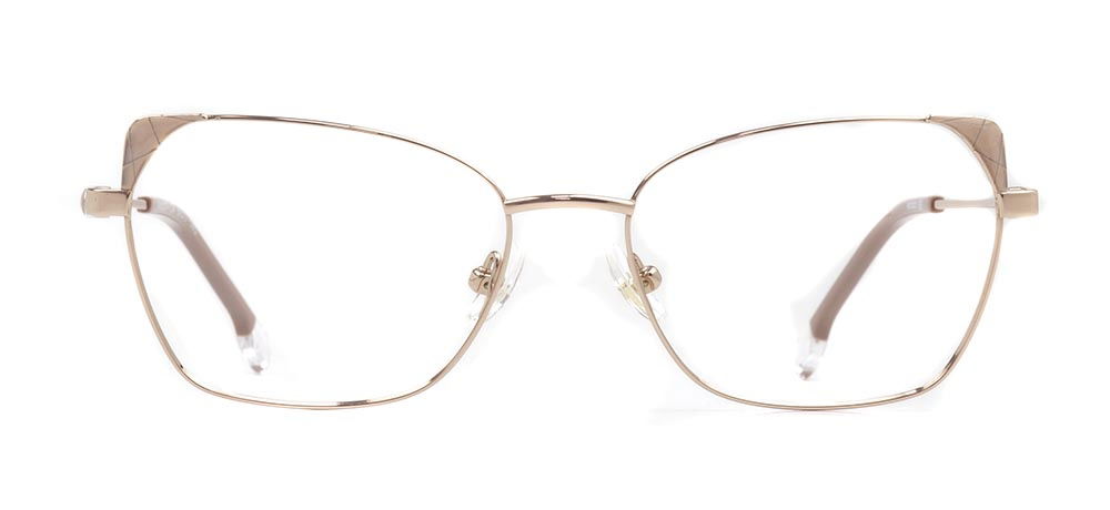 ROCOCO ROC 8674-C.04 Optik Genç Kadın Çekik Çerçeveli Titanyum - 1