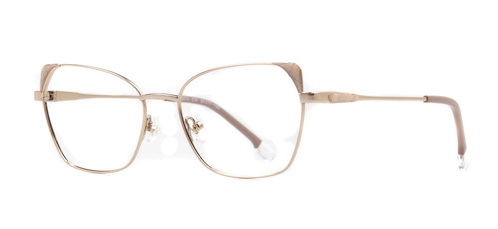 ROCOCO ROC 8674-C.04 Optik Genç Kadın Çekik Çerçeveli Titanyum - 2