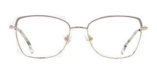 ROCOCO ROC 8675-C.03 Optik Genç Kadın Köşeli Çerçeveli Titanyum - ROCOCO