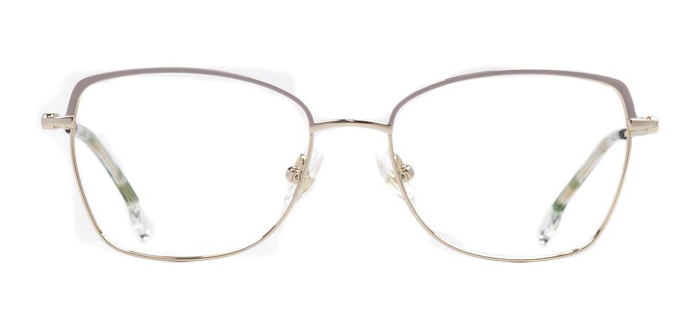 ROCOCO ROC 8675-C.03 Optik Genç Kadın Köşeli Çerçeveli Titanyum - 1