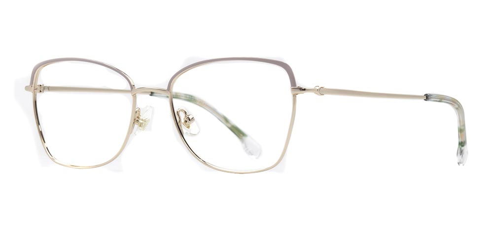 ROCOCO ROC 8675-C.03 Optik Genç Kadın Köşeli Çerçeveli Titanyum - 2