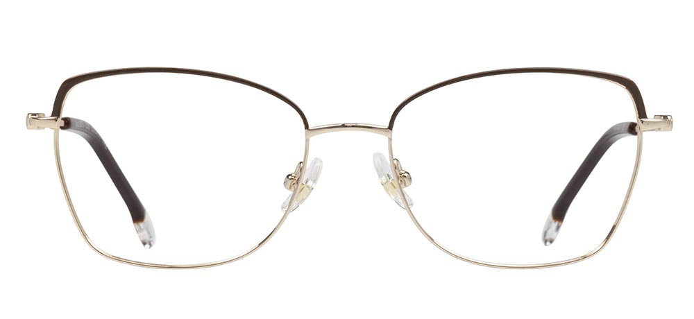 ROCOCO ROC 8675-C.05 Optik Genç Kadın Köşeli Çerçeveli Titanyum - 1