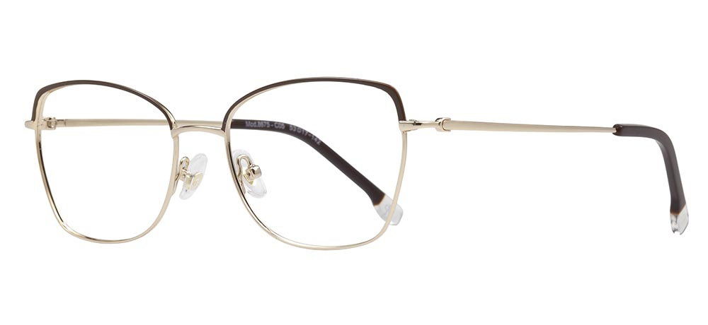 ROCOCO ROC 8675-C.05 Optik Genç Kadın Köşeli Çerçeveli Titanyum - 2