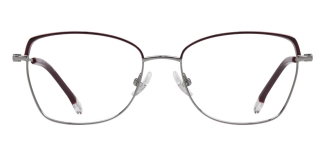 ROCOCO ROC 8675-C.06 Optik Genç Kadın Köşeli Çerçeveli Titanyum - ROCOCO