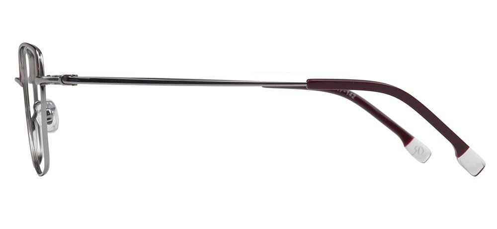 ROCOCO ROC 8675-C.06 Optik Genç Kadın Köşeli Çerçeveli Titanyum - 3