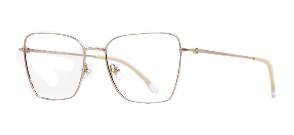 ROCOCO ROC 8676-C.01 Optik Genç,Yetişkin Kadın Köşeli Çerçeveli Titanyum - 2