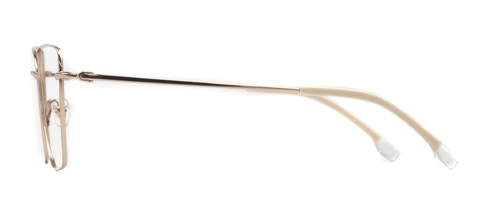 ROCOCO ROC 8676-C.01 Optik Genç,Yetişkin Kadın Köşeli Çerçeveli Titanyum - 3