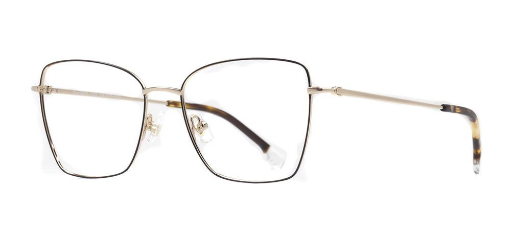 ROCOCO ROC 8676-C.02 Optik Genç,Yetişkin Kadın Köşeli Çerçeveli Titanyum - 2