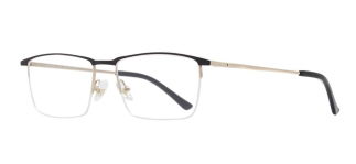 ROCOCO ROC 8684-C.01 Optik Genç,Yetişkin Erkek Köşeli Yarım Çerçeveli Titanyum - ROCOCO (1)