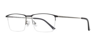 ROCOCO ROC 8684-C.02 Optik Genç,Yetişkin Erkek Köşeli Yarım Çerçeveli Titanyum - ROCOCO (1)