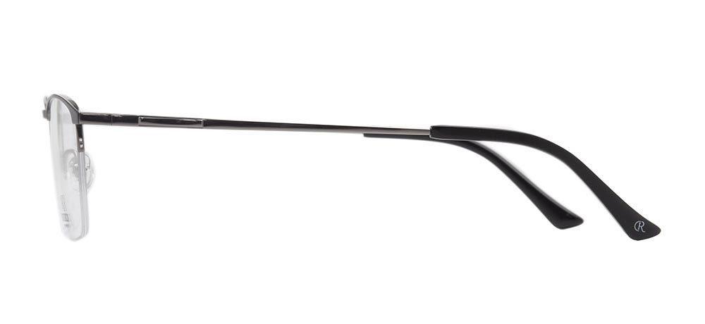 ROCOCO ROC 8684-C.02 Optik Genç,Yetişkin Erkek Köşeli Yarım Çerçeveli Titanyum - 3