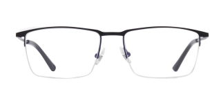 ROCOCO ROC 8684-C.04 Optik Genç,Yetişkin Erkek Köşeli Yarım Çerçeveli Titanyum - ROCOCO